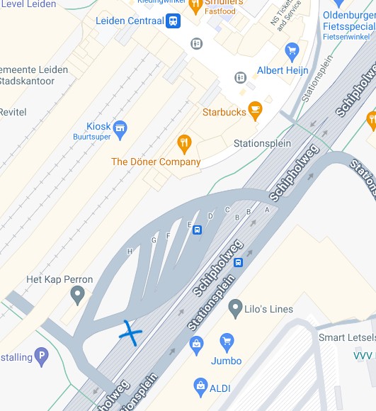 centrumzijde Leiden Centraal